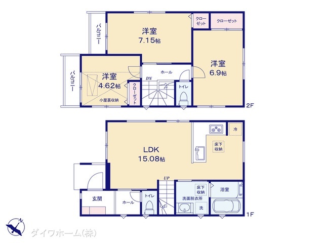 市川市中国分317　1棟　1号棟